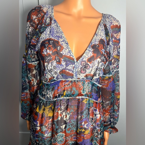 Floral Long Sleeve Maeve Anthropologie
Size 4 excellent condition. - Picture 3 of 16